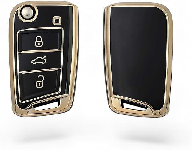 Premium TPU Key Cover Compatible with Skoda & Volkswagen Cars – Kylaq